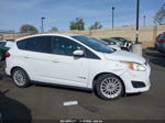 2013 Ford C-max Hybrid Se White vin: 1FADP5AU3DL505570