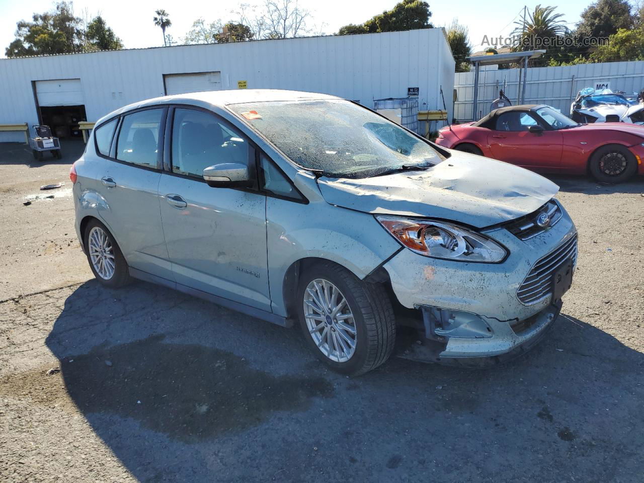 2013 Ford C-max Se Green vin: 1FADP5AU3DL521574