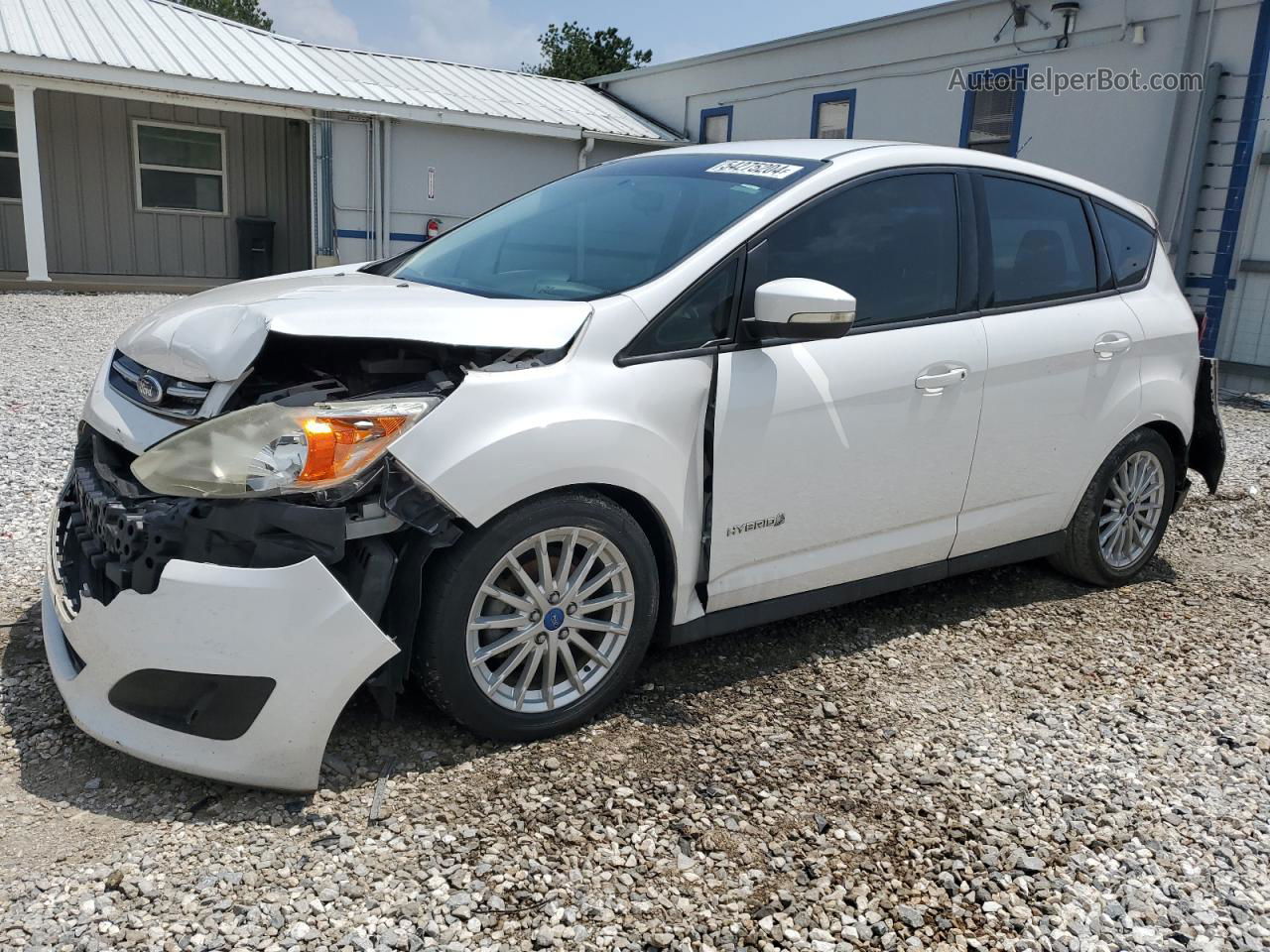 2013 Ford C-max Se Белый vin: 1FADP5AU3DL525334