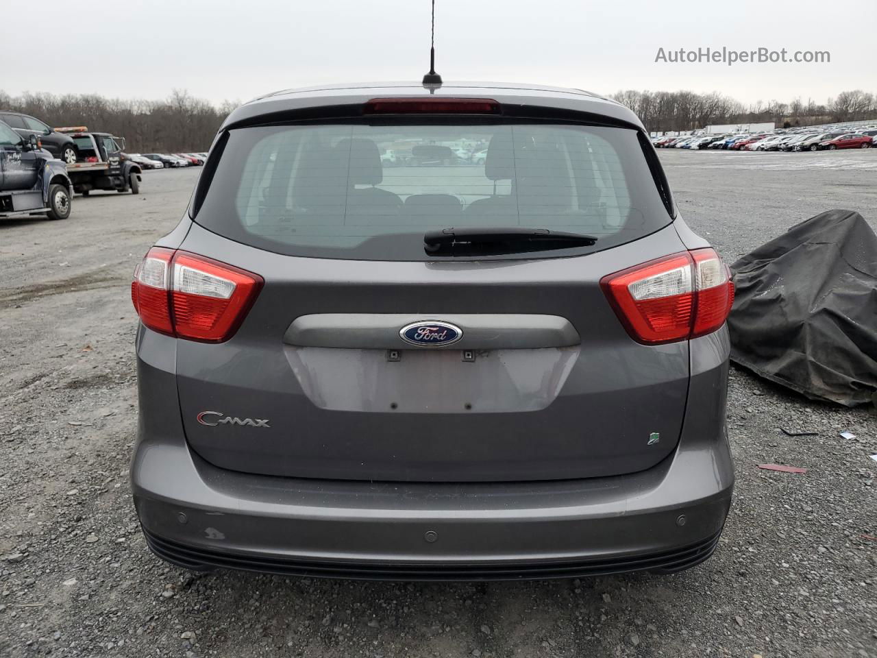 2013 Ford C-max Se Gray vin: 1FADP5AU3DL552632