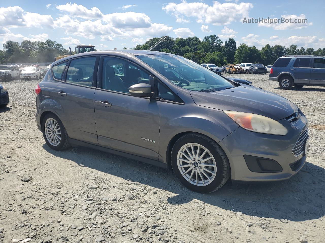 2014 Ford C-max Se Charcoal vin: 1FADP5AU3EL518143