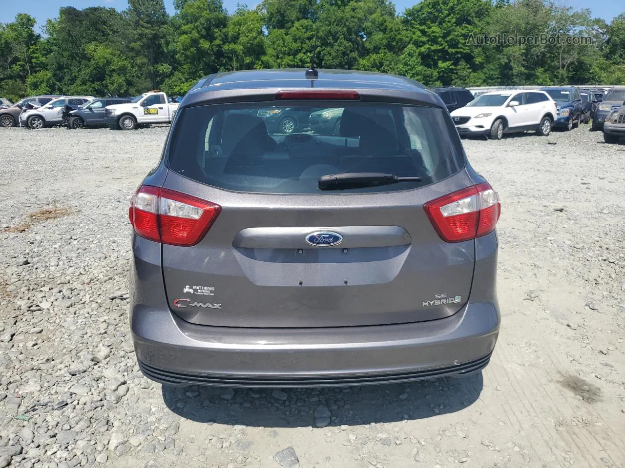 2014 Ford C-max Se Charcoal vin: 1FADP5AU3EL518143