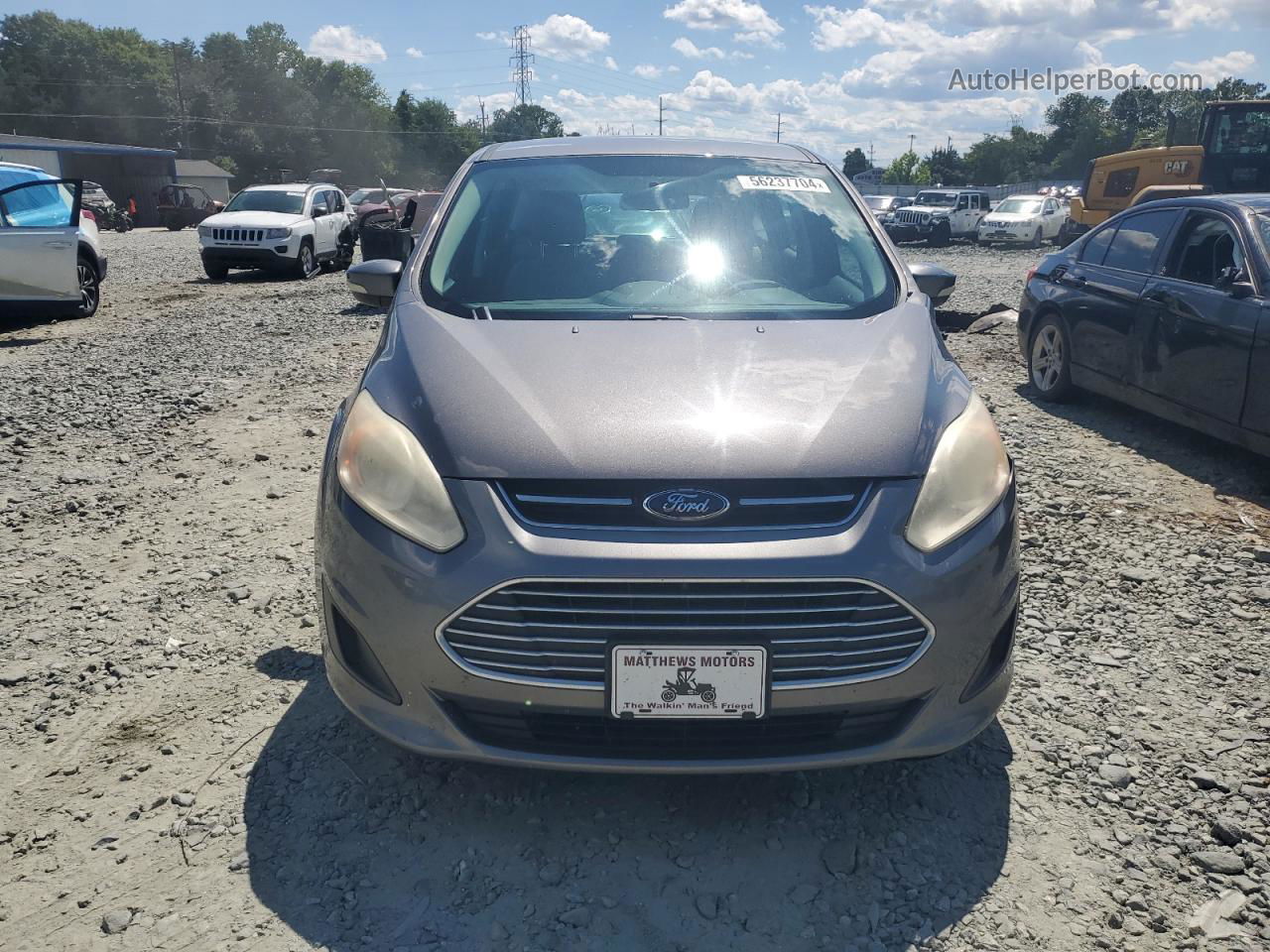 2014 Ford C-max Se Charcoal vin: 1FADP5AU3EL518143