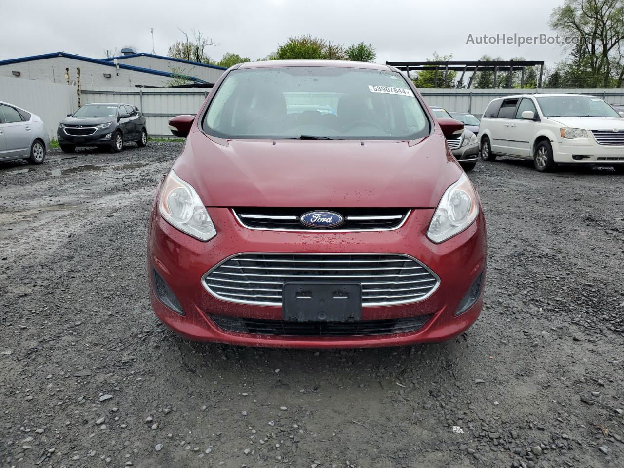 2014 Ford C-max Se Red vin: 1FADP5AU3EL521723