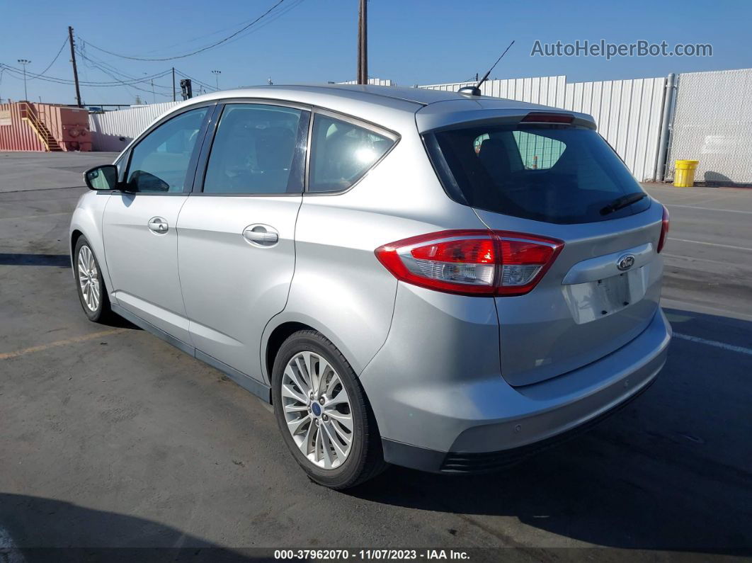 2017 Ford C-max Hybrid Se Silver vin: 1FADP5AU3HL102145