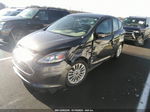 2017 Ford C-max Hybrid Se Gray vin: 1FADP5AU3HL102534