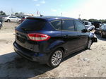 2017 Ford C-max Hybrid Se Blue vin: 1FADP5AU3HL108799