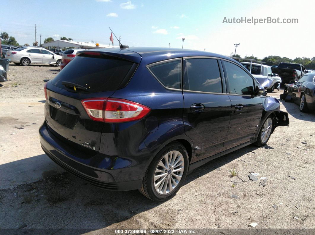 2017 Ford C-max Hybrid Se Blue vin: 1FADP5AU3HL108799