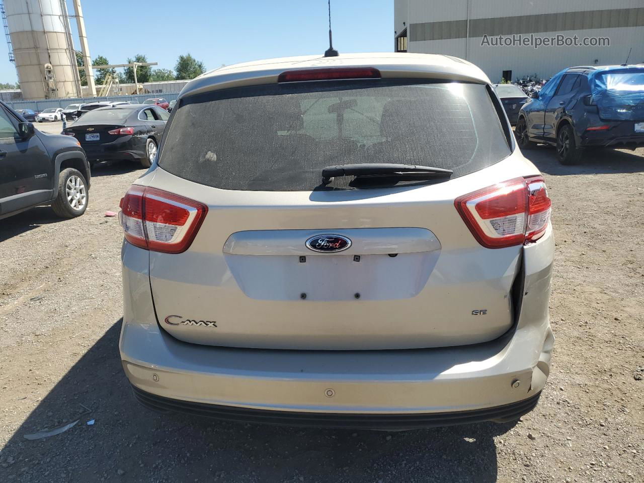 2017 Ford C-max Se Золотой vin: 1FADP5AU3HL109435