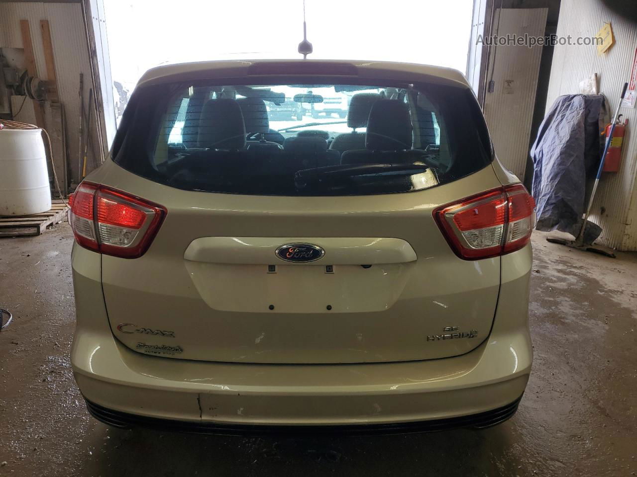 2017 Ford C-max Se Cream vin: 1FADP5AU3HL112304