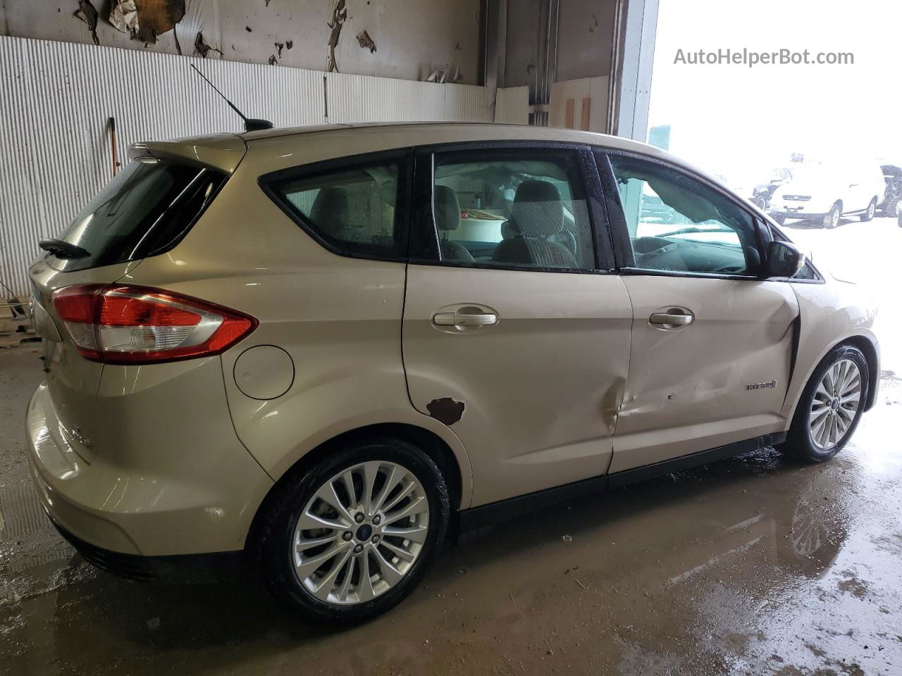 2017 Ford C-max Se Cream vin: 1FADP5AU3HL112304