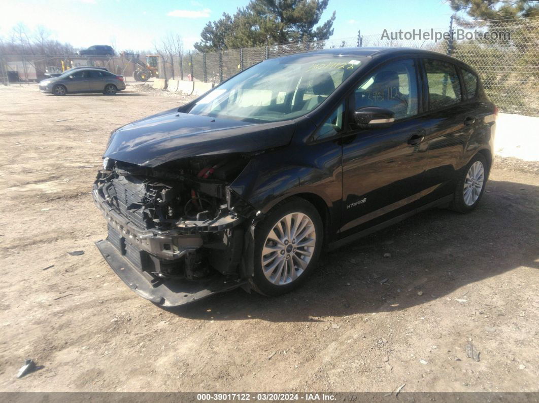 2017 Ford C-max Hybrid Se Black vin: 1FADP5AU3HL116322