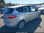 2013 Ford C-max Hybrid Se Gray vin: 1FADP5AU4DL501270