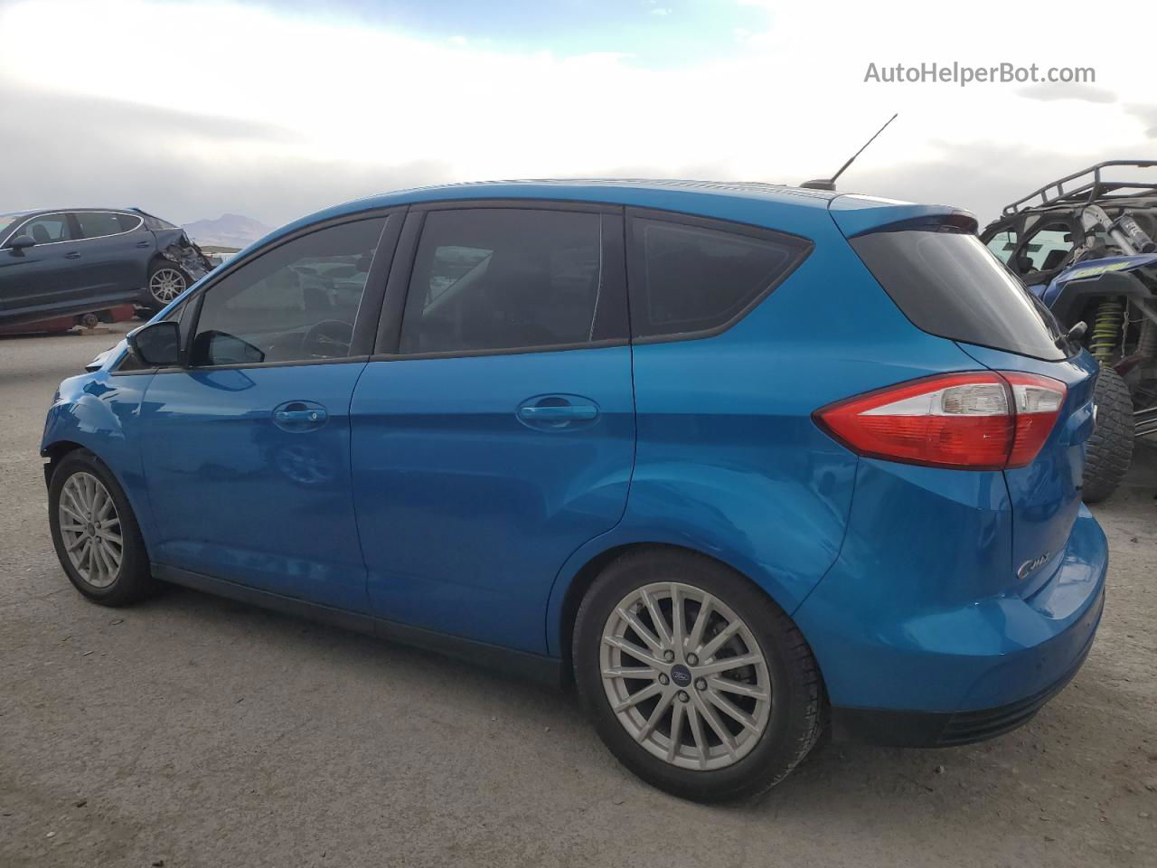 2013 Ford C-max Se Blue vin: 1FADP5AU4DL510597