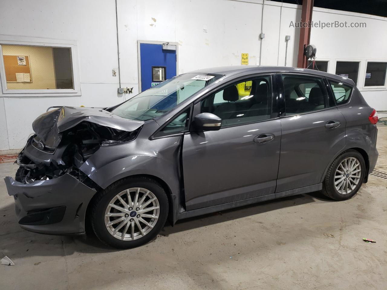 2013 Ford C-max Se Gray vin: 1FADP5AU4DL539498