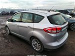 2017 Ford C-max Hybrid Se Silver vin: 1FADP5AU4HL113896