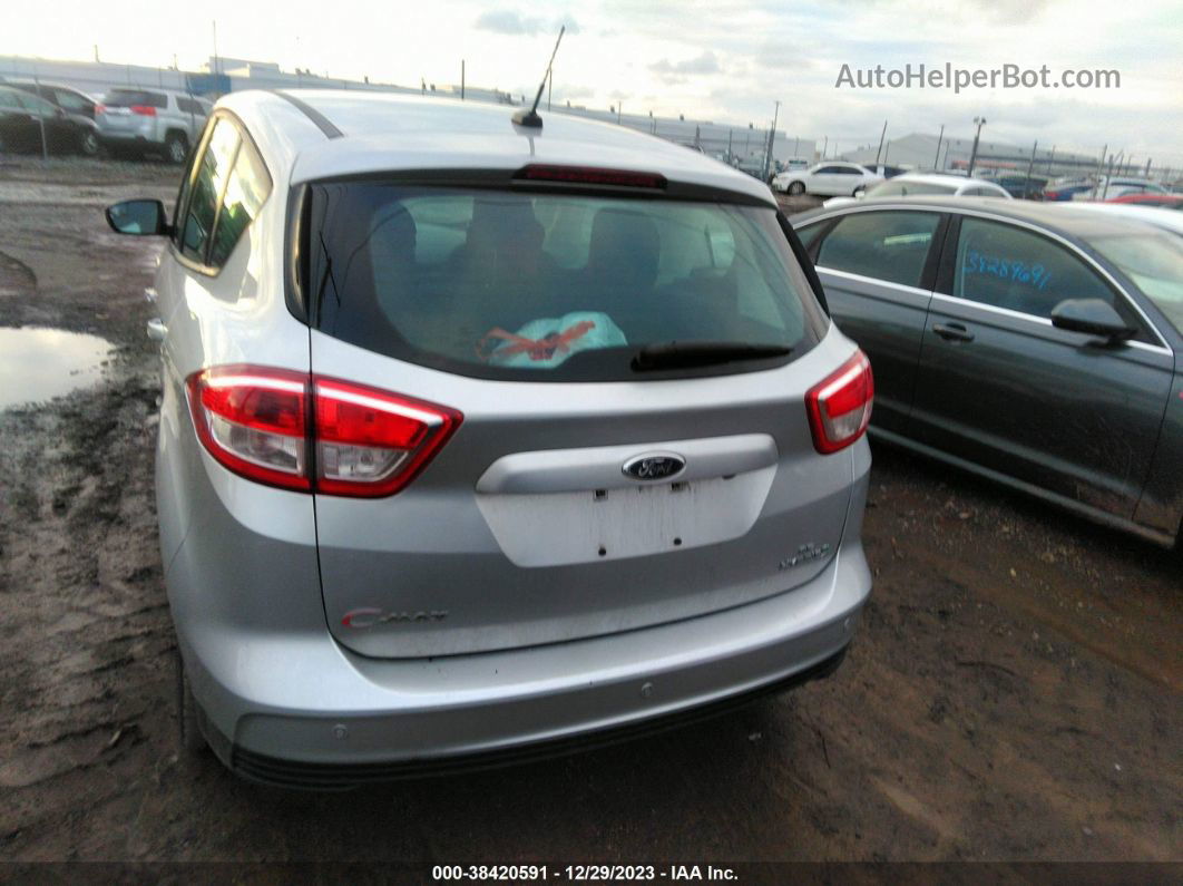 2017 Ford C-max Hybrid Se Silver vin: 1FADP5AU4HL113896