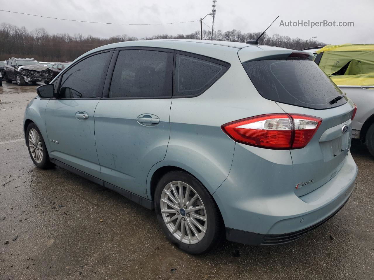 2013 Ford C-max Se Бирюзовый vin: 1FADP5AU5DL507174