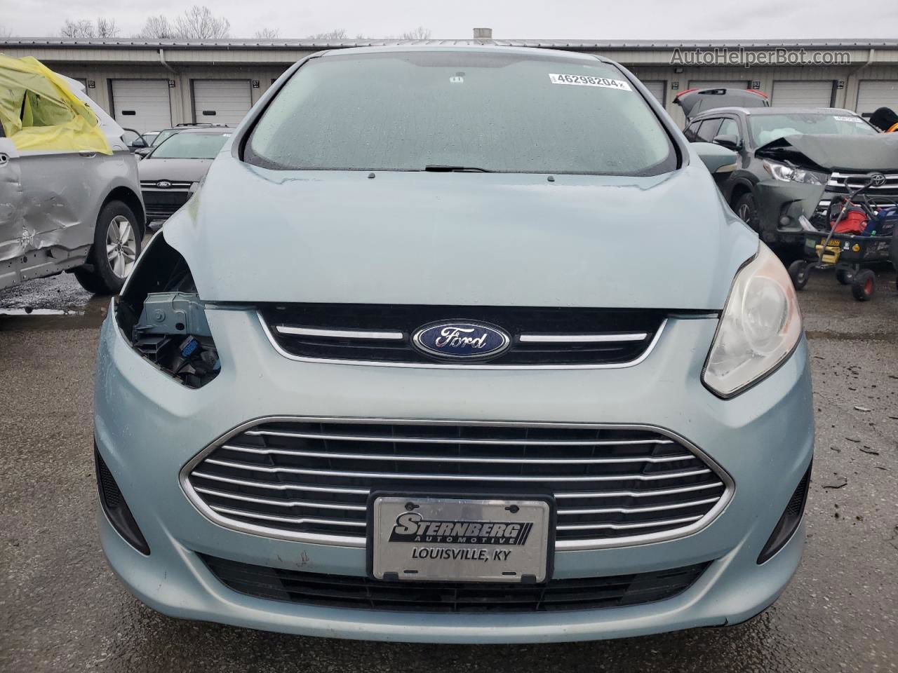 2013 Ford C-max Se Turquoise vin: 1FADP5AU5DL507174