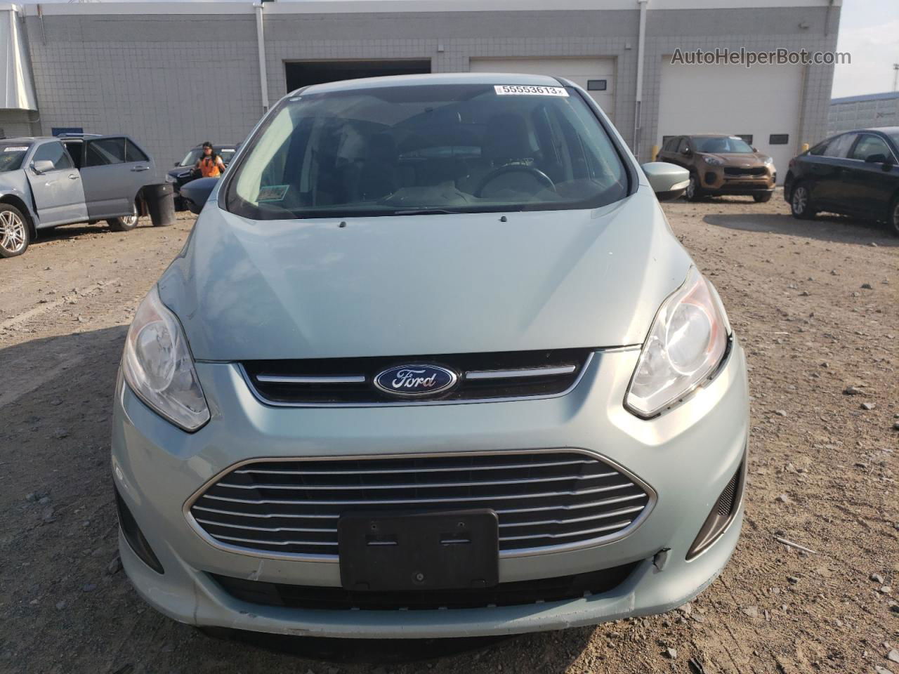 2013 Ford C-max Se Green vin: 1FADP5AU5DL519759