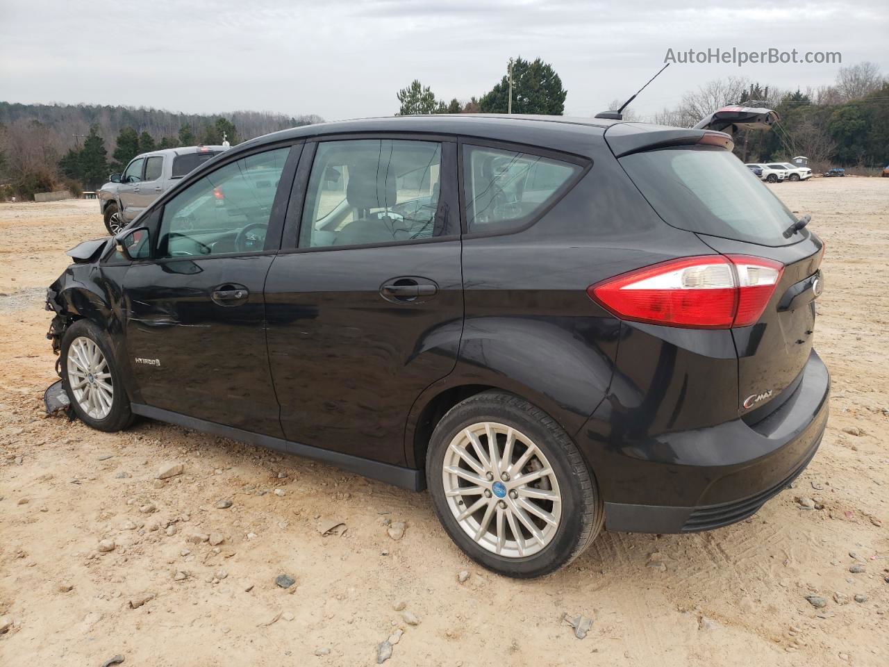 2013 Ford C-max Se Black vin: 1FADP5AU5DL529157