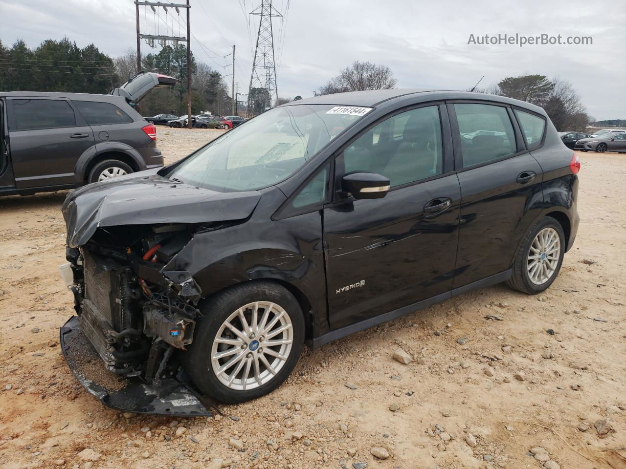 2013 Ford C-max Se Black vin: 1FADP5AU5DL529157