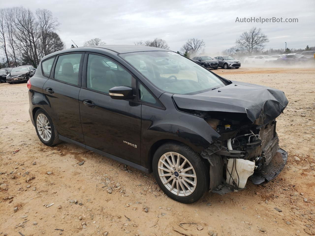 2013 Ford C-max Se Black vin: 1FADP5AU5DL529157