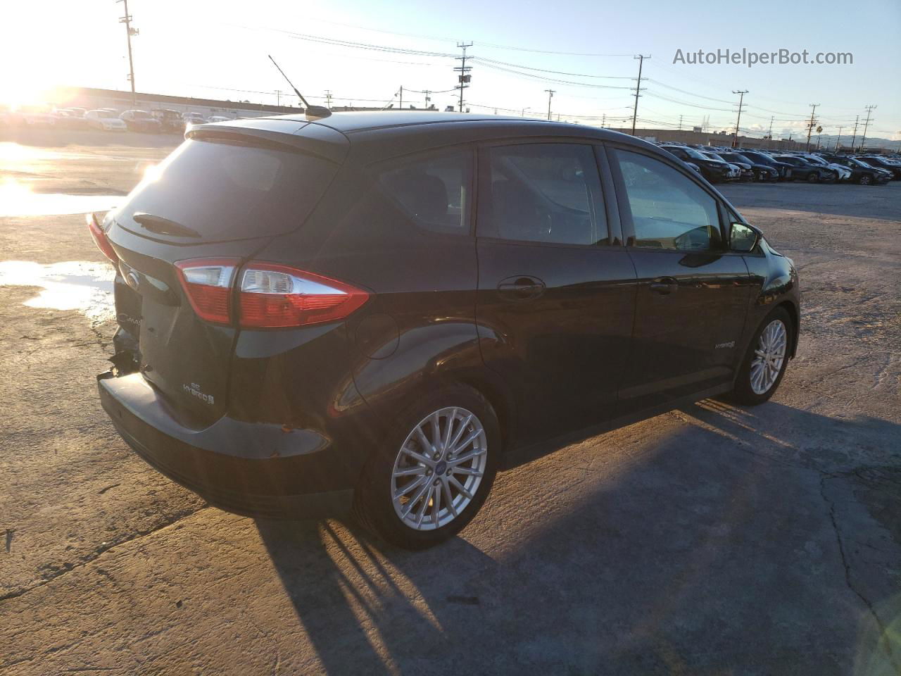 2013 Ford C-max Se Black vin: 1FADP5AU5DL529756