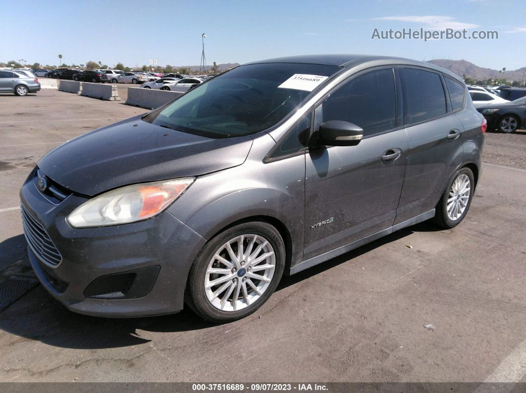 2013 Ford C-max Hybrid Se Silver vin: 1FADP5AU5DL548694