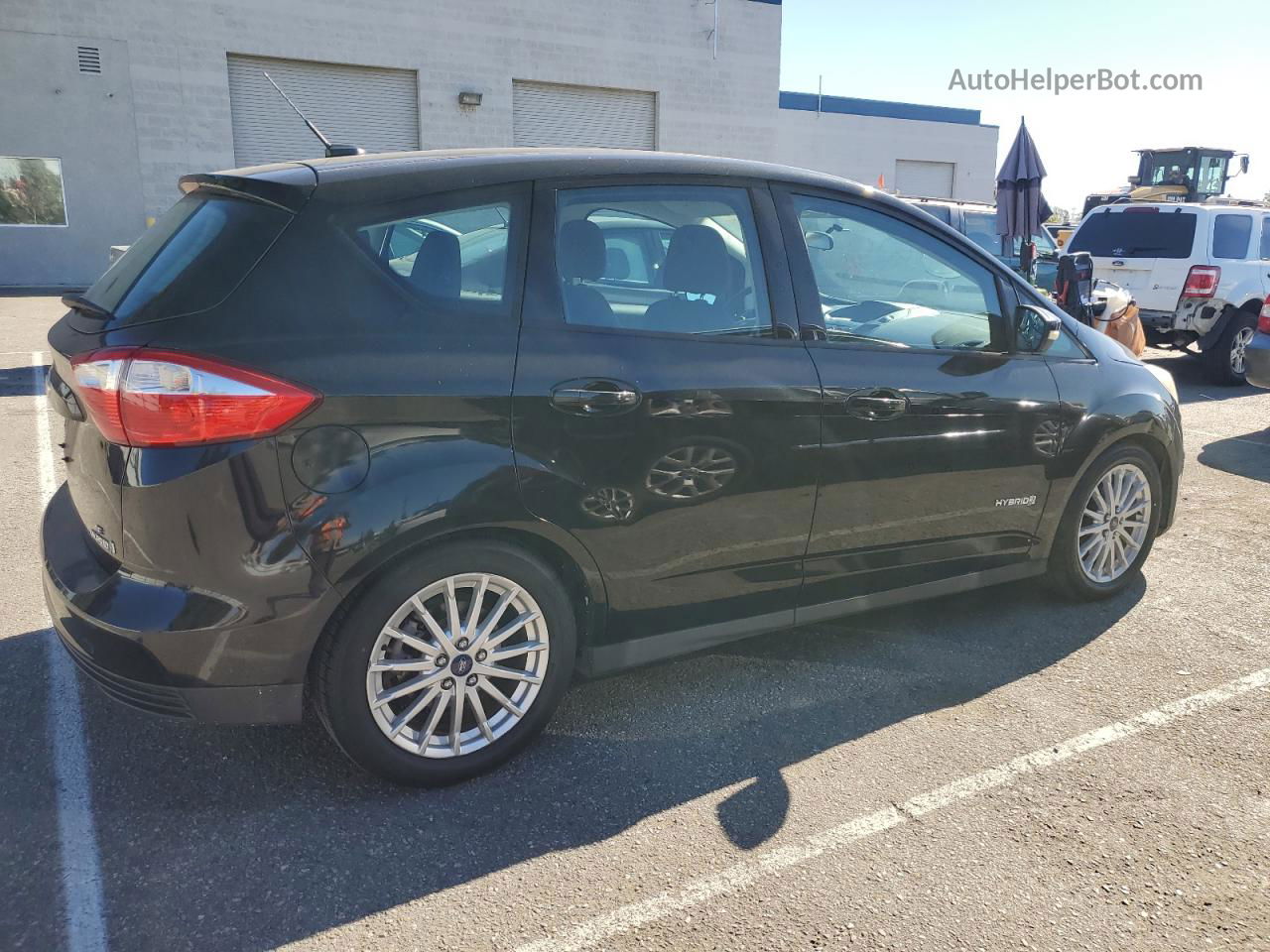 2013 Ford C-max Se Black vin: 1FADP5AU5DL557590