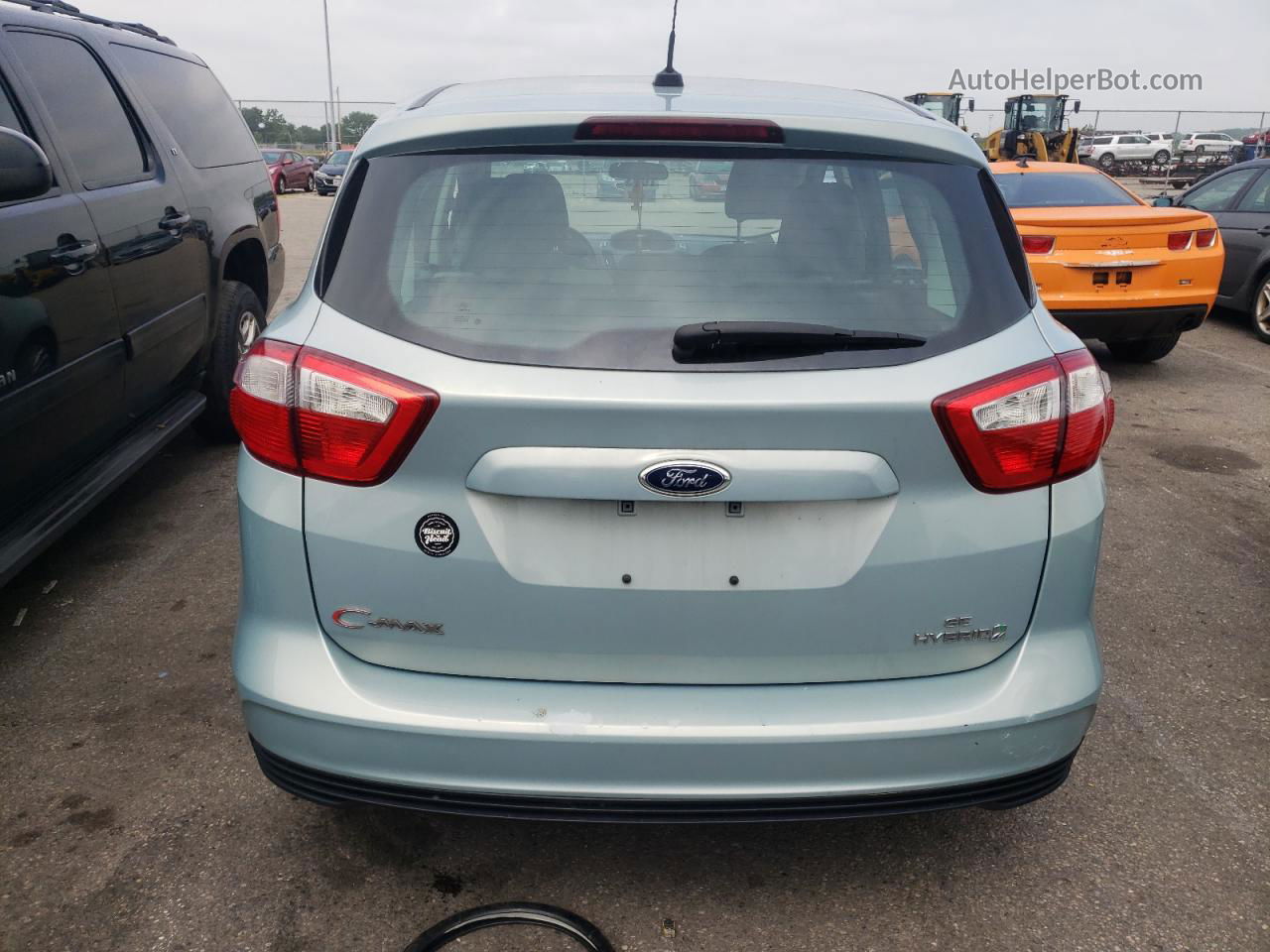 2014 Ford C-max Se Синий vin: 1FADP5AU5EL521609