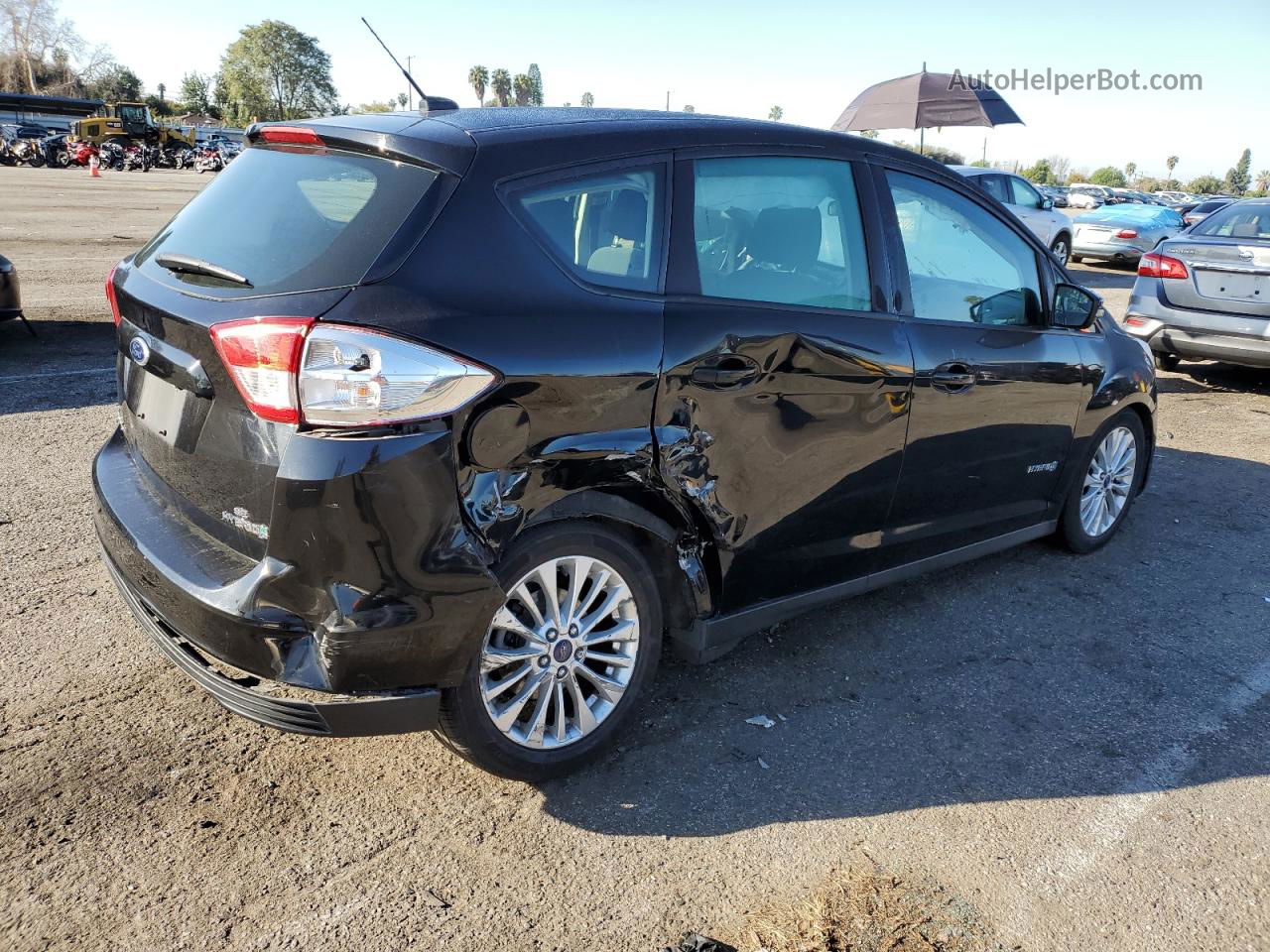 2017 Ford C-max Se Черный vin: 1FADP5AU5HL103720