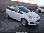 2017 Ford C-max Hybrid Se White vin: 1FADP5AU5HL103779