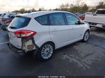 2017 Ford C-max Hybrid Se White vin: 1FADP5AU5HL103779