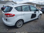 2017 Ford C-max Hybrid Se White vin: 1FADP5AU5HL104849