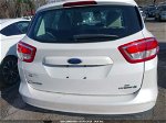 2017 Ford C-max Hybrid Se White vin: 1FADP5AU5HL106326