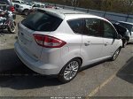 2017 Ford C-max Hybrid Se White vin: 1FADP5AU5HL106553