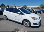 2017 Ford C-max Hybrid Se White vin: 1FADP5AU5HL110151