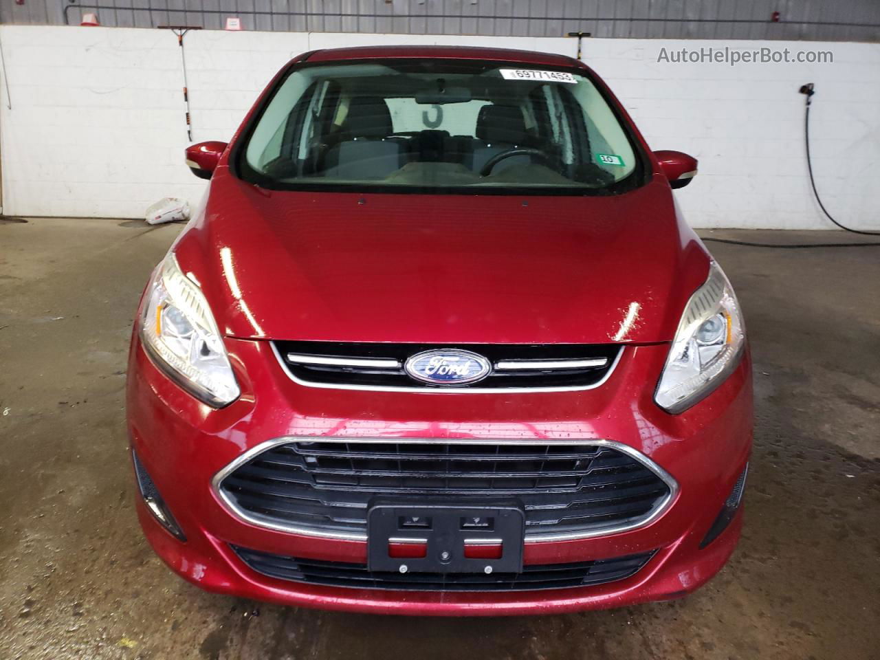 2017 Ford C-max Se Red vin: 1FADP5AU5HL112918