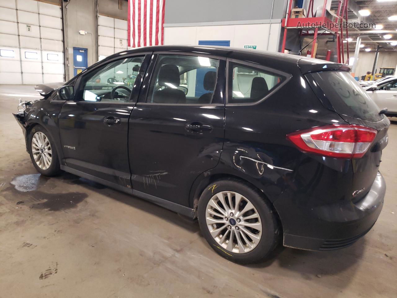 2017 Ford C-max Se Black vin: 1FADP5AU5HL116824