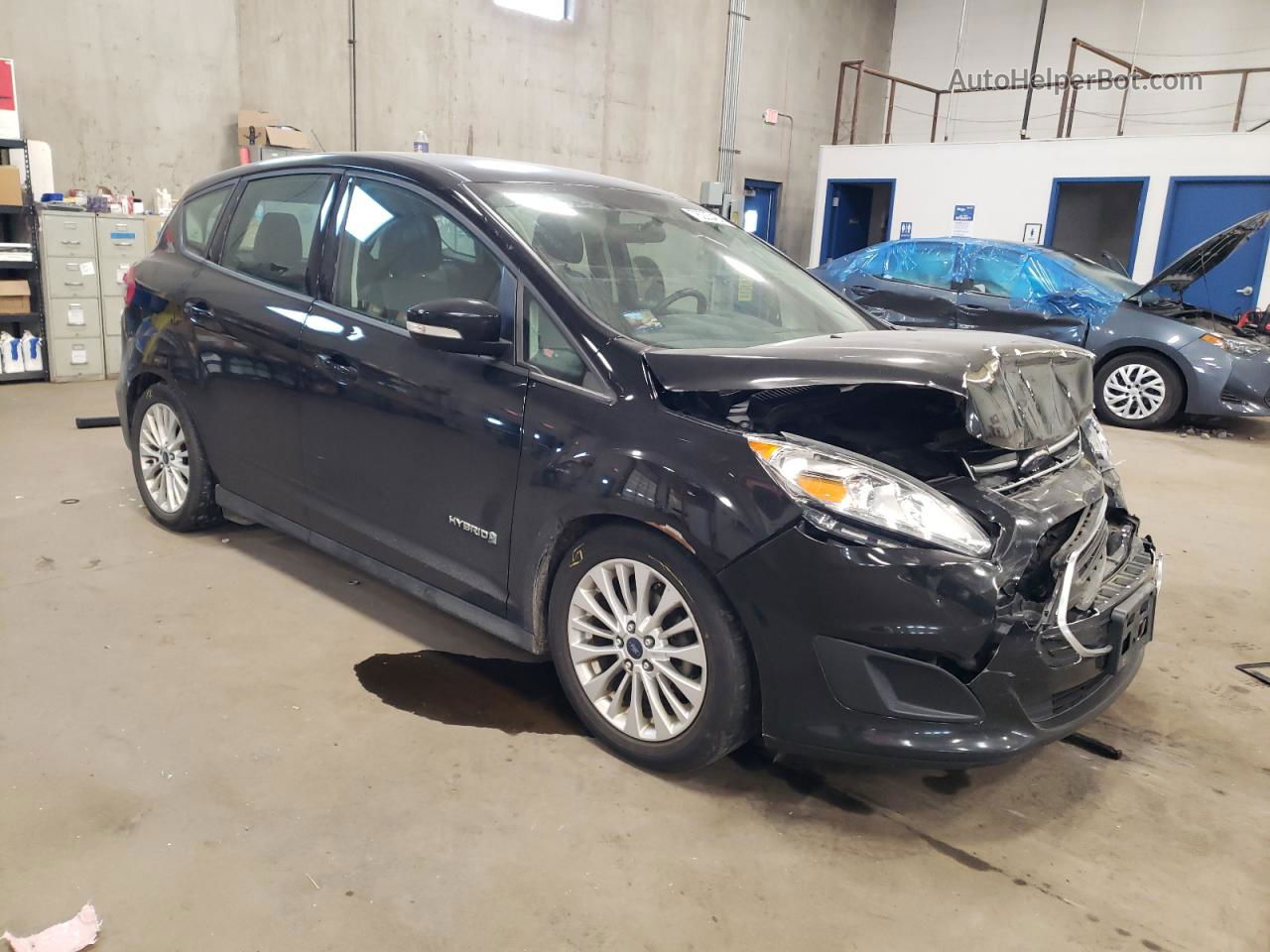 2017 Ford C-max Se Black vin: 1FADP5AU5HL116824