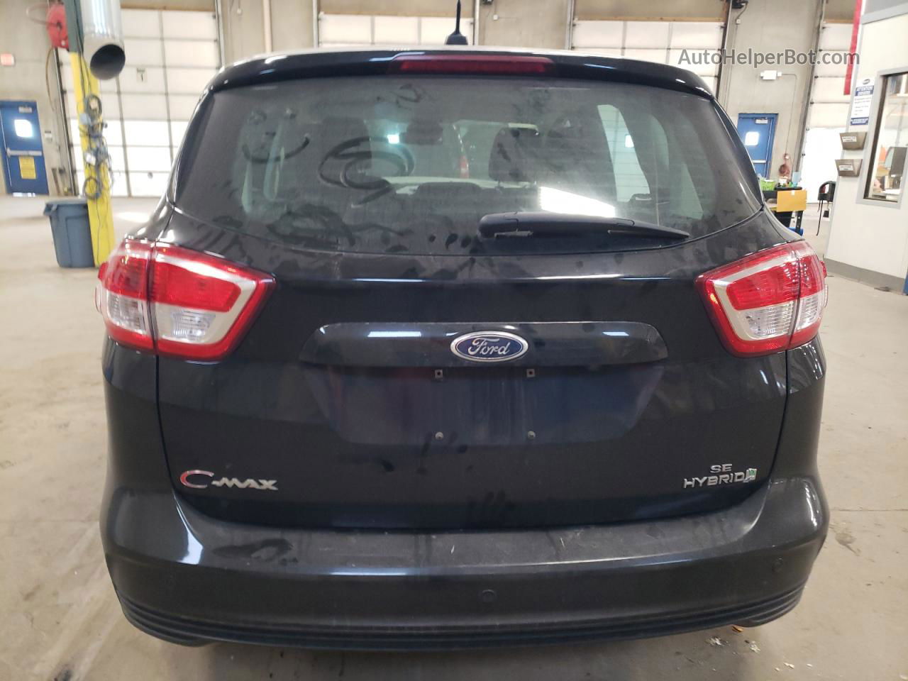 2017 Ford C-max Se Black vin: 1FADP5AU5HL116824