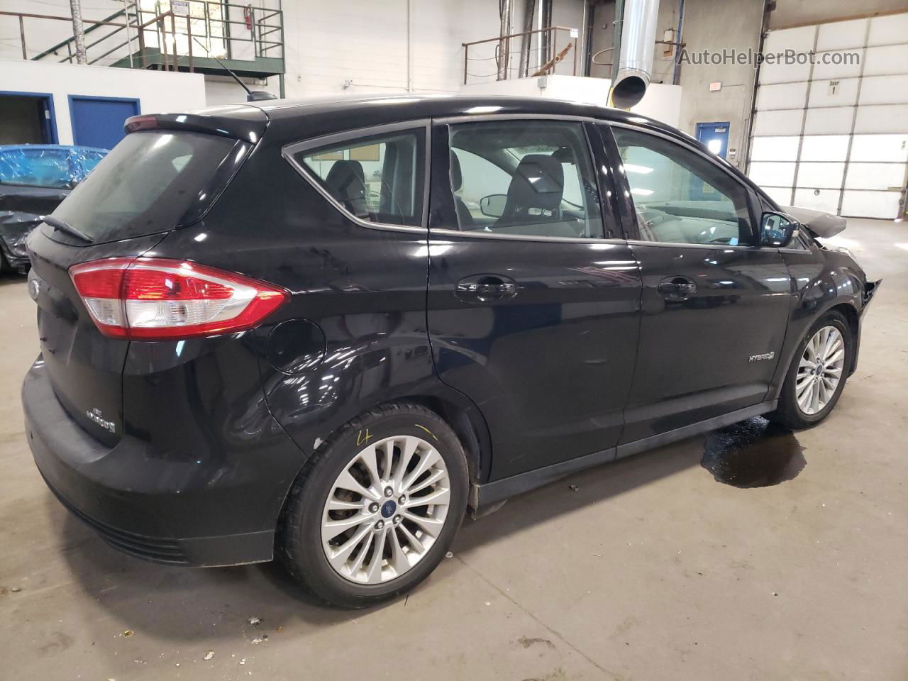 2017 Ford C-max Se Black vin: 1FADP5AU5HL116824