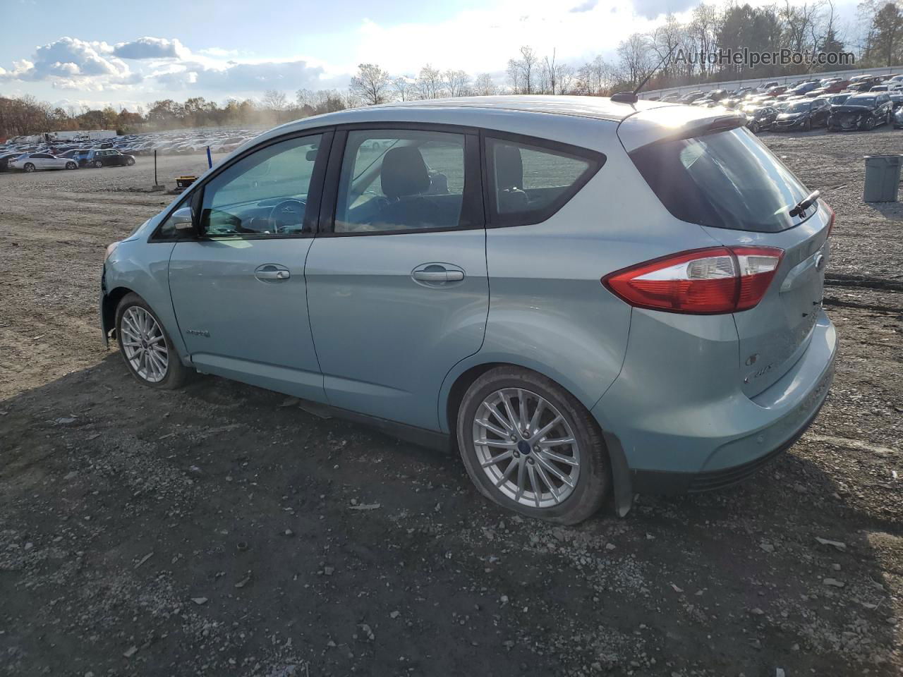 2013 Ford C-max Se Turquoise vin: 1FADP5AU6DL510181