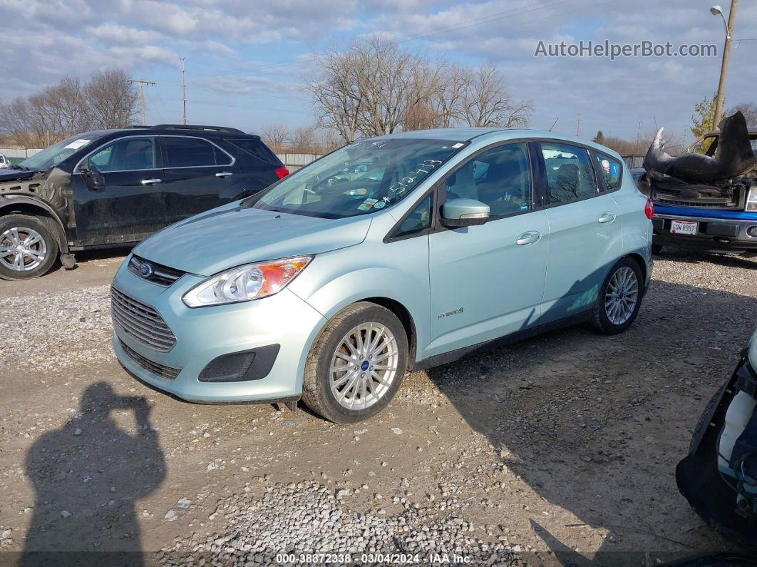 2013 Ford C-max Hybrid Se Зеленый vin: 1FADP5AU6DL512433