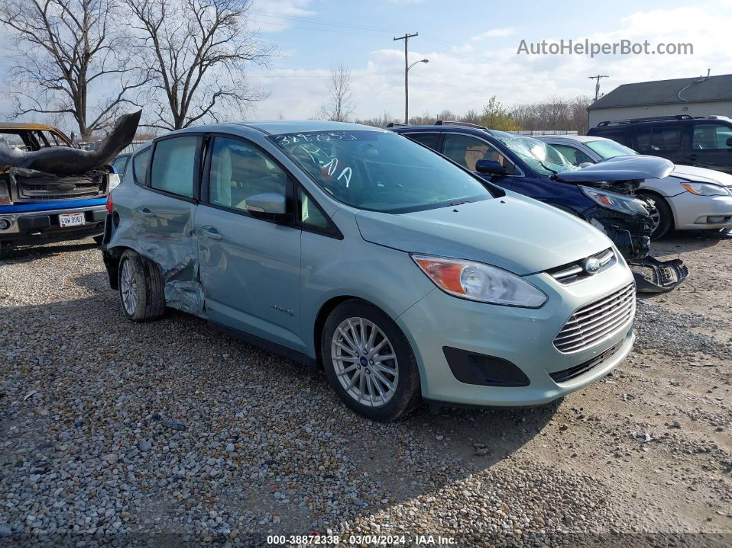 2013 Ford C-max Hybrid Se Зеленый vin: 1FADP5AU6DL512433