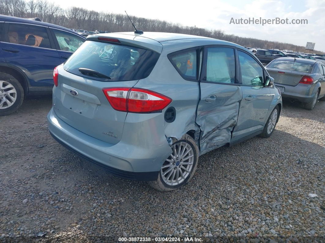 2013 Ford C-max Hybrid Se Зеленый vin: 1FADP5AU6DL512433