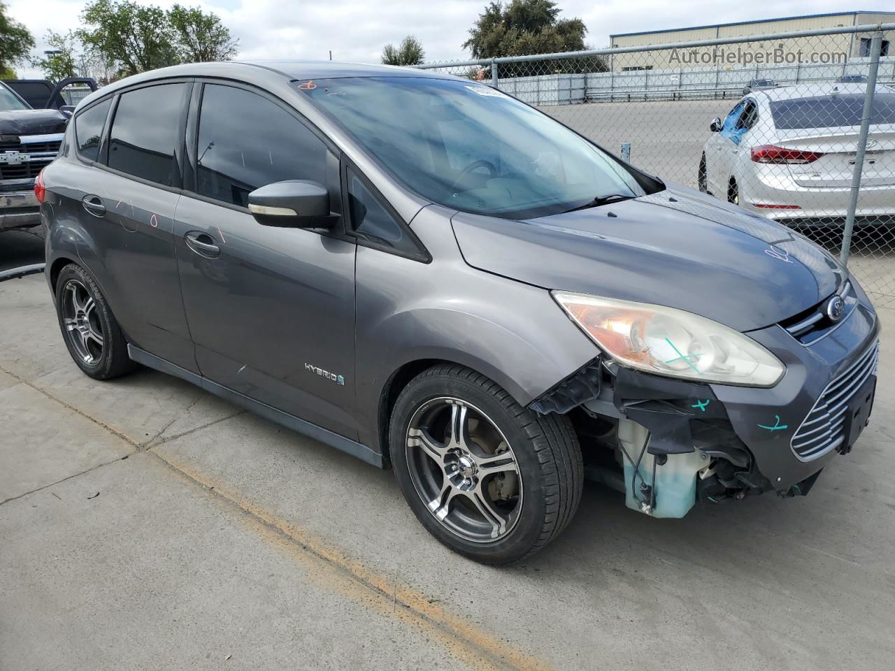 2013 Ford C-max Se Charcoal vin: 1FADP5AU6DL522895