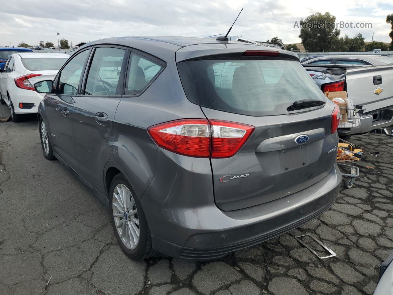 2013 Ford C-max Se Серый vin: 1FADP5AU6DL528597