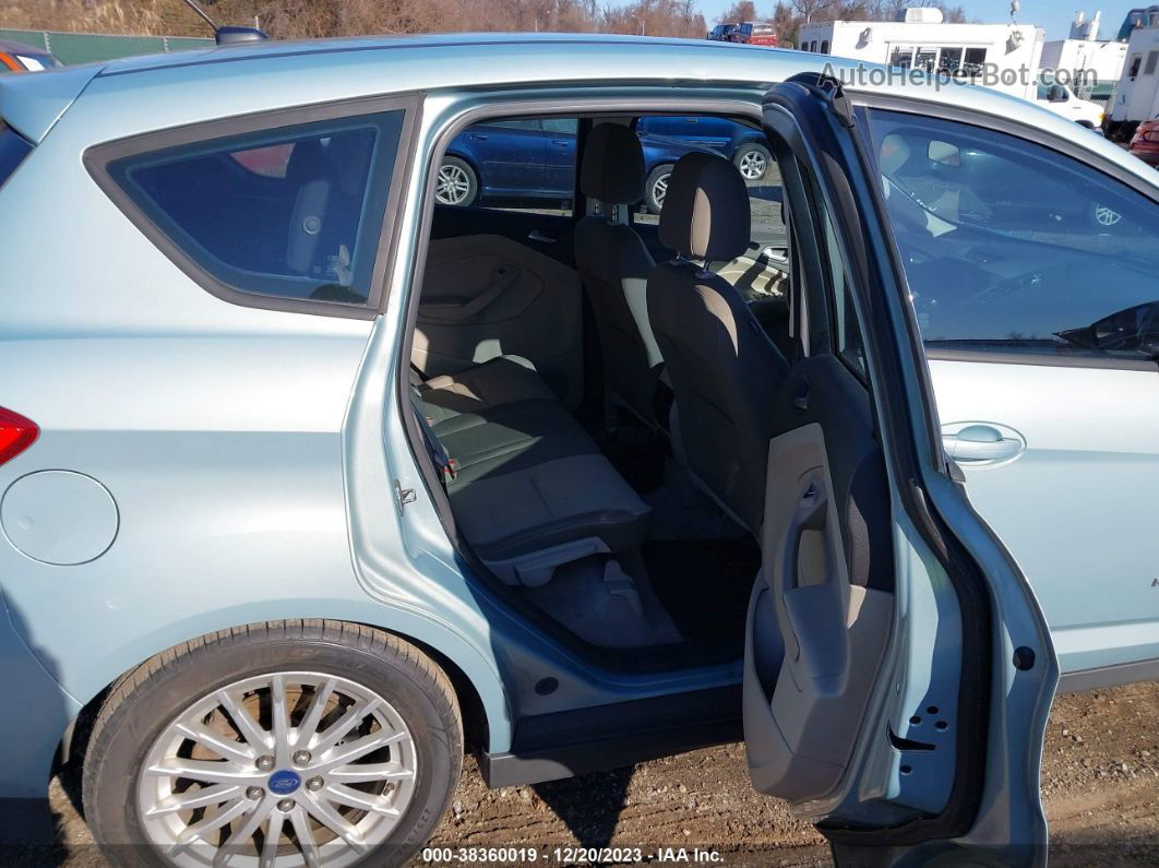 2013 Ford C-max Hybrid Se Teal vin: 1FADP5AU6DL532679